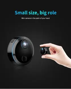 دوربین امنیتی و نظارتی OUCAM Mini WiFi Spy Camera 1080P Video Recording Live Feed - ارسال 10 الی 15  روز کاری