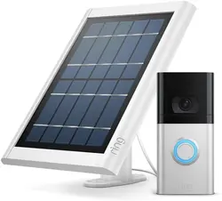 دوربین نظارتی و امنیتی Ring Video Doorbell 4 With Solar Panel - ارسال 10 الی 15  روز کاری