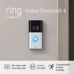 دوربین نظارتی و امنیتی All-new Ring Video Doorbell 4 - ارسال 10 الی 15  روز کاری