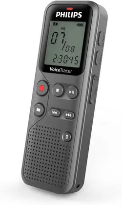 ردیاب صدای دیجیتال Philips Digital Voice Tracer - DVT1120 - ارسال 10 الی 15  روز کاری