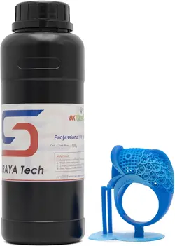 رزین رنگ آبی 500 گرمی Siraya Tech 3D Printer Resin - ارسال 10 الی 15  روز کاری