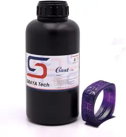 رزین رنگ بنفش 1000 گرمی Siraya Tech 3D Printer Resin - ارسال 10 الی 15  روز کاری