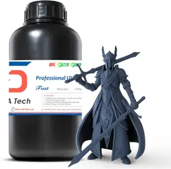 رزین رنگ خاکستری دریایی 1000 گرمی Siraya Tech Fast 3D Printer Resin - ارسال 10 الی 15  روز کاری