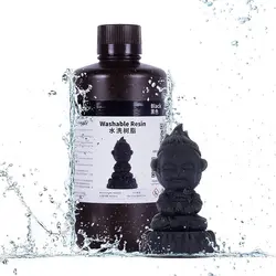 رزین رنگ مشکی 1000 گرمی NOVA3D Water Washable Resin 3D Printer - ارسال 10 الی 15  روز کاری