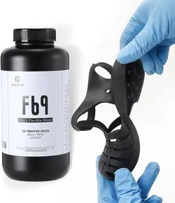 رزین منعطف رنگ مشکی 1000 گرمی RESIONE 3D Printer Resin - ارسال 15 الی 20 روز کاری