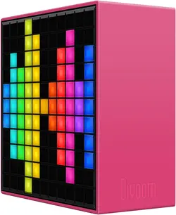 ساعت هوشمند موزیکال بلوتوثی Divoom - رنگ صورتی - ارسال 10 الی 15  روز کاری