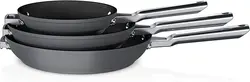 سرویس ماهیتابه پک 3 عددی Ninja C53000 Foodi NeverStick Premium 3-Piece Fry Pan Set مدل C53000 - ارسال 15 الی 20 روز کاری