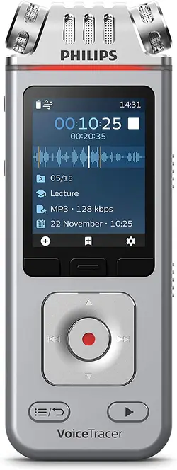 ضیط صوت Philips Voice Tracer Audio Recorder - DVT4110 - ارسال 10 الی 15  روز کاری