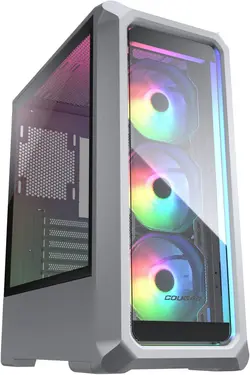 قاب کیس کامپیوتر Archon 2 RGB Cougar- سفید و شیشه ای - مدل 385CC50.0004 - ارسال 10 الی 15  روز کاری