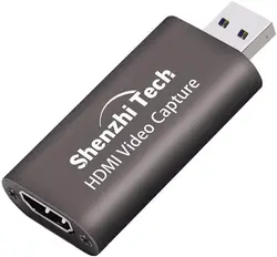 کارت‌ فیلمبرداری صوتی Shenzhi Tech Portable Audio Video Capture Cards مدل B08DHMN1BC - ارسال 10 الی 15  روز کاری