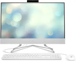 کامپیوتر رومیزی 24 اینچی HP All-in-One، پردازنده نسل یازدهم اینتل Core i5-1135G7، گرافیک Intel Iris Xe، 8 گیگابایت رم، 512 گیگابایت SSD، مدل 24-df1370 ، سفید برفی -ارسال 10 الی 15  روز کاری