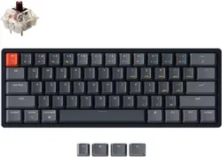 کیبورد Keychron K12 60% Layout Hot Swappable Bluetooth Wireless/USB Wired-ارسال 10 الی 15  روز کاری