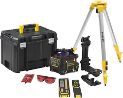کیت دستگاه لیزر مدل Stanley Fatmax X3R Red Beam Multi-Line - ارسال 10 الی 15 روز کاری