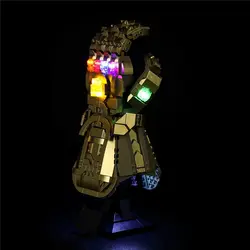 کیت ساختمانی LED-Lighting برای LEGO-76191-Marvel Infinity Gauntlet - ارسال 10 الی 15  روزکاری