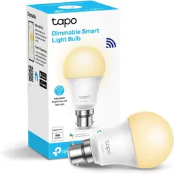 لامپ هوشمند پک 1 عددی TP-Link Tapo Smart Bulb, Smart Wi-Fi LED Light B22 - L510B - ارسال 10 الی 15  روز کاری