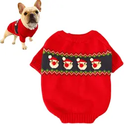 لباس سگ Meioro Dog Sweater Christmas Dogs ارسال 10 الی 15 روز کاری