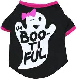 لباس سگ Petitebella Halloween Shirt Puppy ارسال 10 الی 15 روز کاری