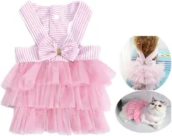 لباس سگELECDON Pet Dog Dress for Girl and ارسال 10 الی 15  روز کاری