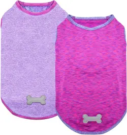 لباس سگkyeese 2 Pack Dog Shirts Quick Dryارسال  10 الی 15 روز کاری