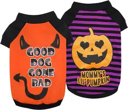 لباس سگKYEESE Dog Shirts Halloween 2 Pack ارسال 10 الی 15 روز کاری