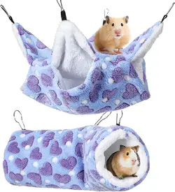 لوازم جانبی همسترSmall Pet Cage Hammock Hanging ارسال 10 الی 15 روز کاری