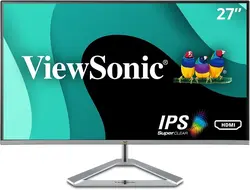 مانیتور 27 اینچ Viewsonic 27 Inch 1080p Widescreen IPS Monitor with Ultra مدل VX2776 - ارسال 10 الی 15  روز کاری