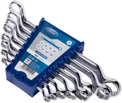 مجموعه آچار حلقه ای 8 تکه مدل Ford Tools 8 Piece Ring Spanner Set - ارسال 10 الی 15 روز کاری