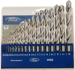 مجموعه مته های فلزی مدل Ford Tools Hss Metal Drill Bits Set - ارسال 10 الی 15 روز کاری