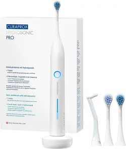 مسواک برقی curaprox Hydrosonic Pro ارتودنسی - 3 سری مسواک - ارسال 10 الی 15  روز کاری