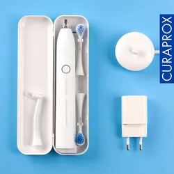 مسواک برقی curaprox Hydrosonic Pro ارتودنسی - 3 سری مسواک - ارسال 10 الی 15  روز کاری