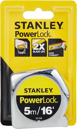 نوار اندازه گیری مدل Stanley POWER LOCK - ارسال 10 الی 15 روز کاری