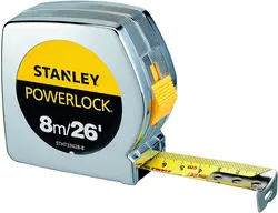 نوار اندازه گیری مدل Stanley Powerlock Tape Rules - ارسال 10 الی 15 روز کاری