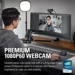 وب کم Elgato Facecam True 1080p60 Full HD webcam - ارسال 10 الی 15  روز کاری