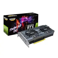 کارت گرافیک Inno3D RTX 3060 TI Twin X2 OC LHR 8GB-ارسال 10 الی 15  روز کاری