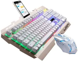 کمبو موس و کیبورد G700 Game Luminous Wired-ارسال 10 الی 15  روز کاری