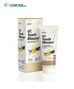 خمیر دندان ضد حساسیت جی سی 40 گرمی Tooth Mousse طعم وانیل