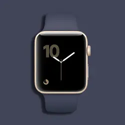 َApple Watch Gold-Blacknight 42mm - بازرگانی اپل