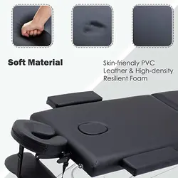 تخت ماساژ پایه الومینیومی Confycare