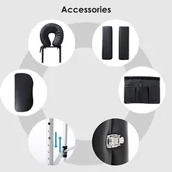 تخت ماساژ پایه الومینیومی Confycare