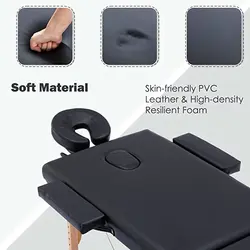 تخت ماساژ پایه چوبی Confycare