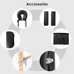 تخت ماساژ پایه چوبی Confycare