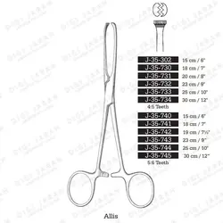 آلیس J-35-742 surgicon 19cm
