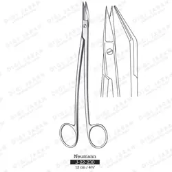 اریس دبل خم J-22-230 surgicon 12cm