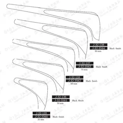 اسپکلوم بینی مشکی فلت J-32-3564 surgicon 90mm