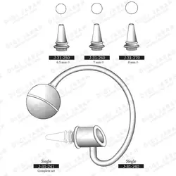 اسپکلوم گوش زیگل J-31-241 surgicon