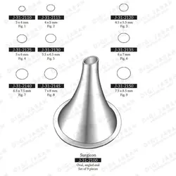 اسپکلوم گوش عمل 9عددی J-31-2100 surgicon