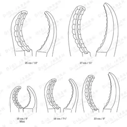 استخوانگیر اولریخ کرو JO-21-2735 surgicon 28cm