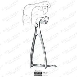 استخوانگیر لامبوت رایت انگل JO-21-843 surgicon 23cm