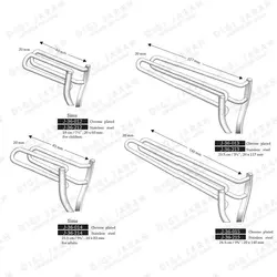 اسپکلوم مقعد دو شاخ سیمی بلند J-36-215 surgicon
