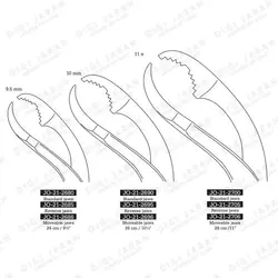استخوانگیر وروروخ JO-21-2670 surgicon 22cm